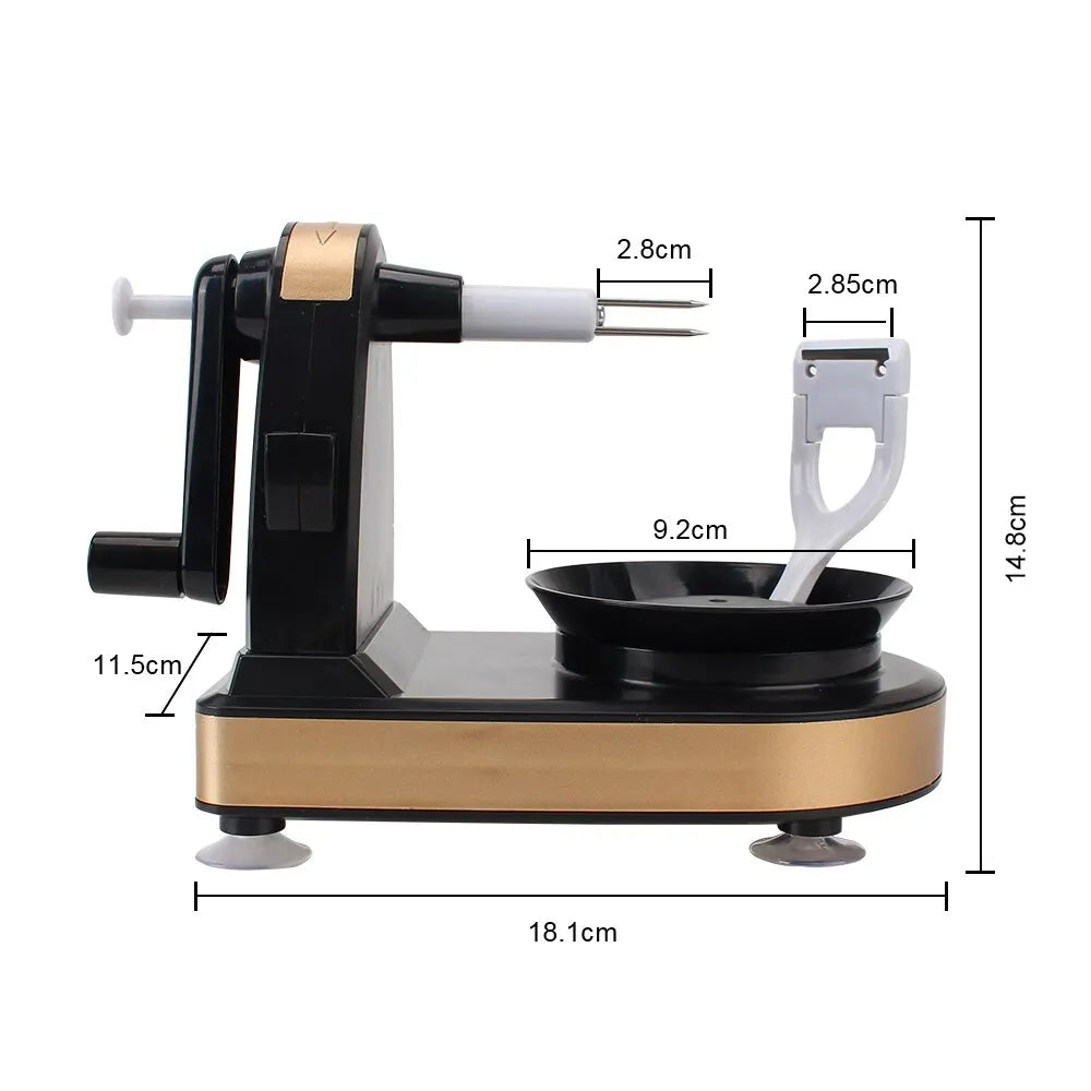 EasyPeel & Slice Crank Kitchen Tool