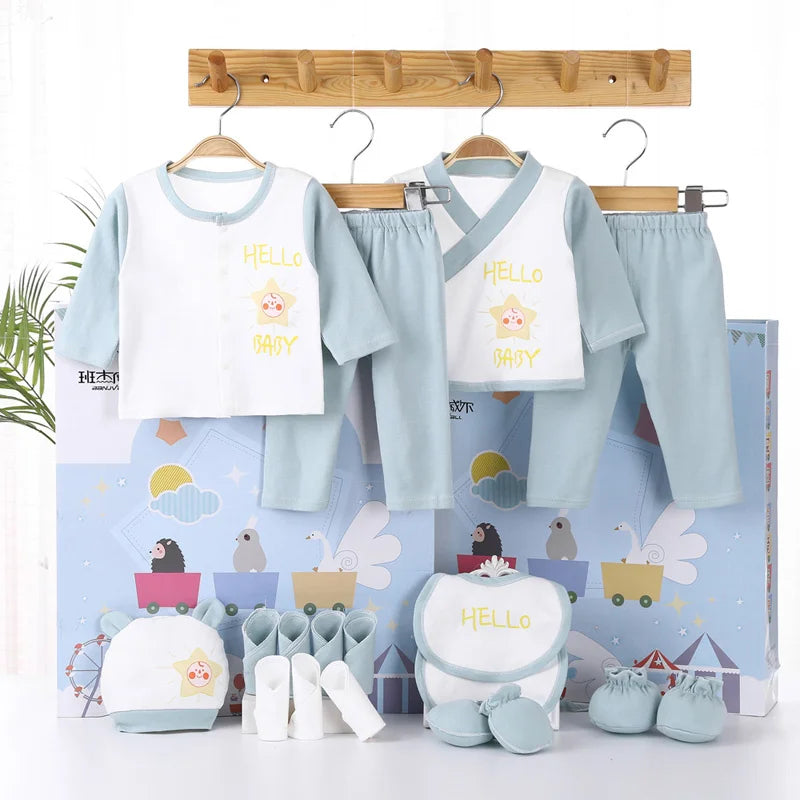 Lawadka: 18-Piece Baby Cotton Set