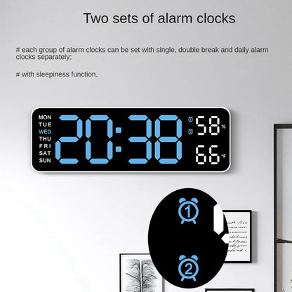 ChronoGlance: relógio de parede LED multifuncional