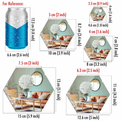 Korean Chic HexaMirror Tiles