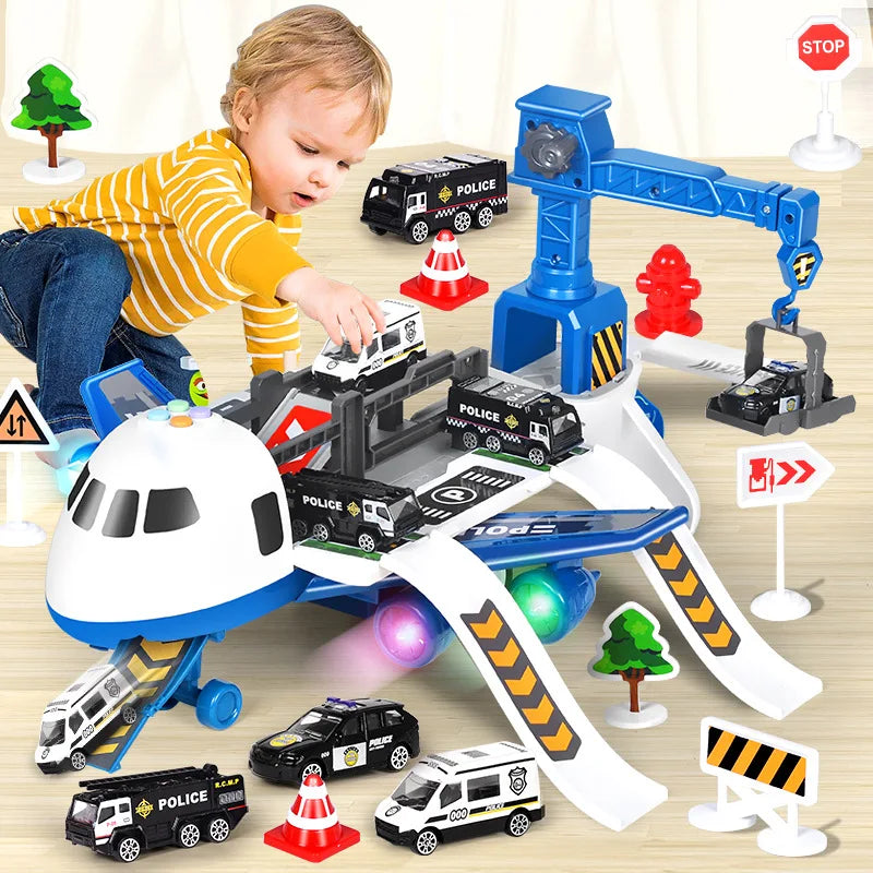 TransportTrek Inertia Plane & Car Set