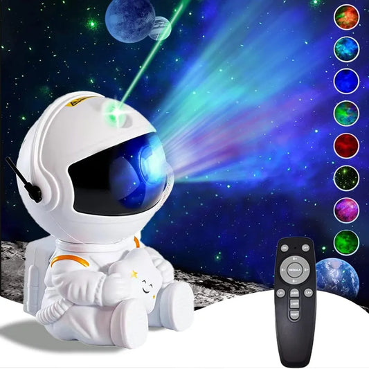 StarlitDreams: Astronaut Galaxy Projector