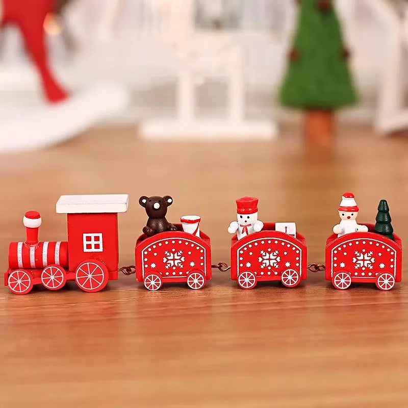 FestiveExpress: Christmas Train & Holiday Decoration Gift Set