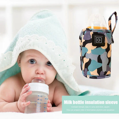 USB Baby Bottle Warmer – Travel & Outdoor Insulated Heater