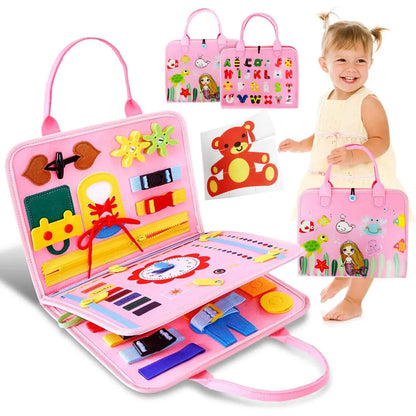 BusyBeats Educational Toddler Busy Board