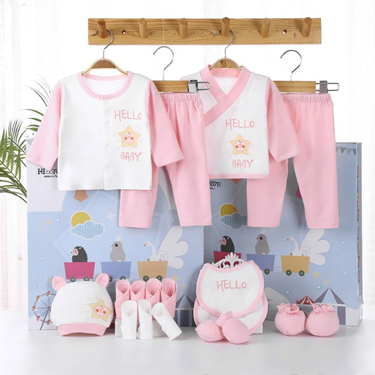 Lawadka: 18-Piece Baby Cotton Set