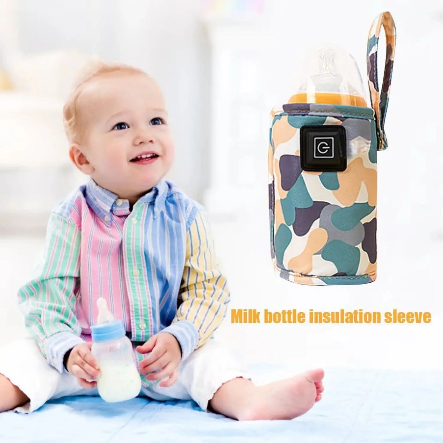 USB Baby Bottle Warmer – Travel & Outdoor Insulated Heater