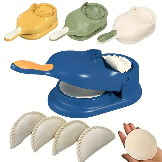 DualPress: 2-in-1 Dumpling & Wrapper Maker