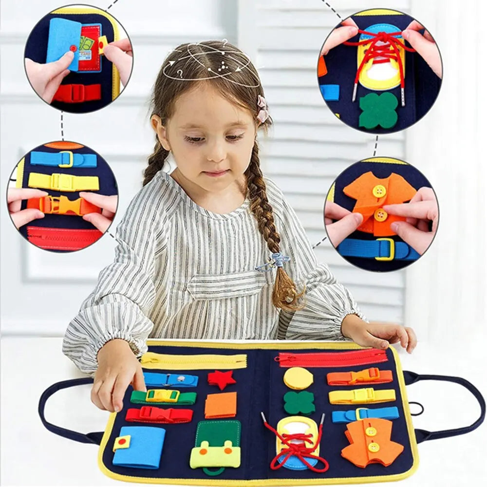 BusyBeats Educational Toddler Busy Board