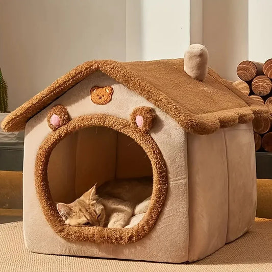 CosyHaven Foldable Pet Retreat