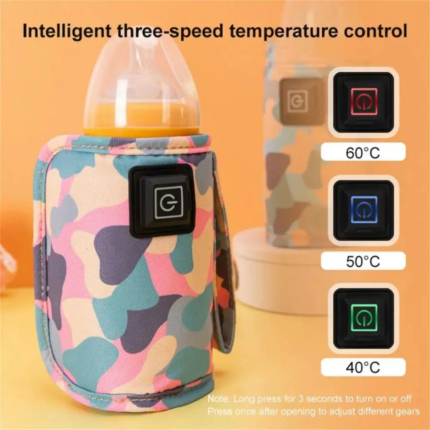 USB Baby Bottle Warmer – Travel & Outdoor Insulated Heater