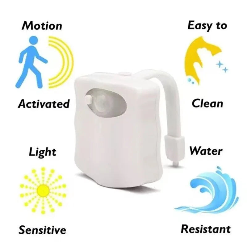 WC Whimsy Infrared Sensor Toilet Light