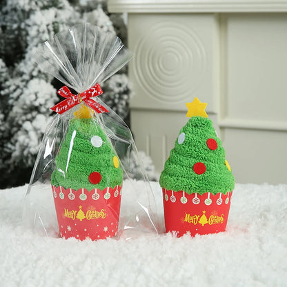 FestiveSoft Trio: Christmas Hand & Face Towels