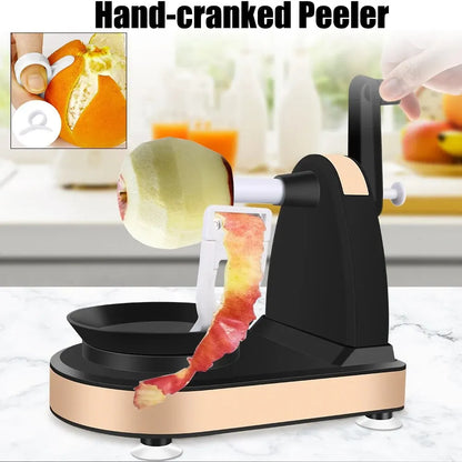 EasyPeel & Slice Crank Kitchen Tool