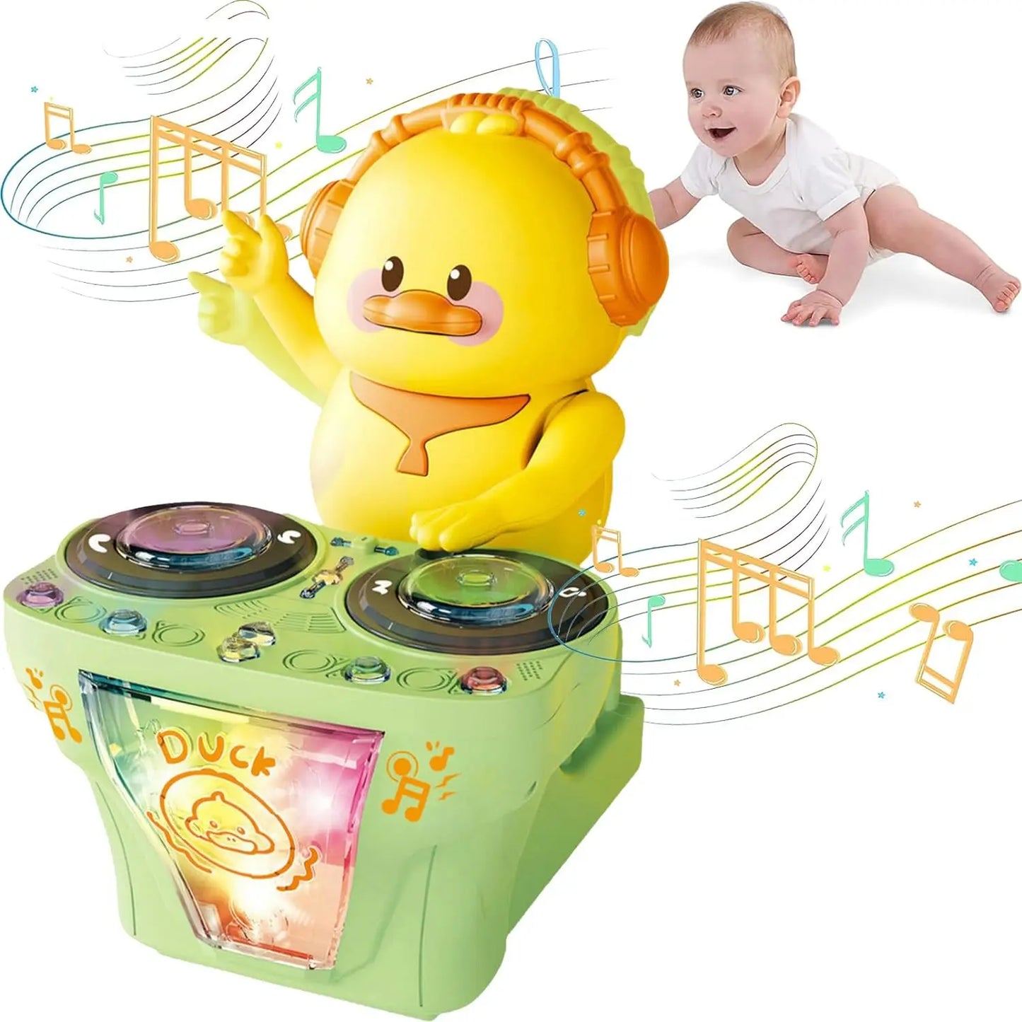 LED DJ Pig Toy – Dancing Music & Lights