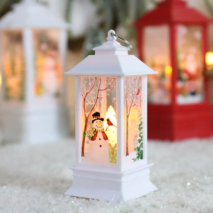 GlowSnow: Christmas Wind Candle Lamp