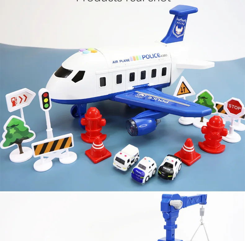 TransportTrek Inertia Plane & Car Set