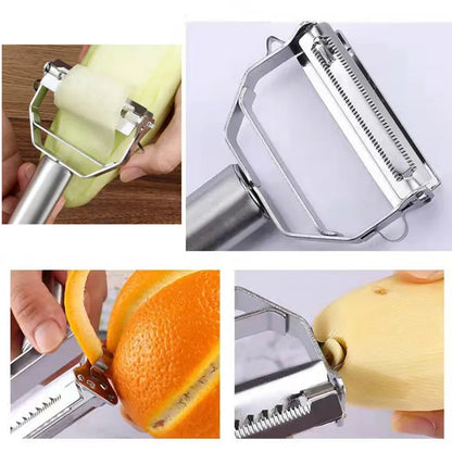 PeelMaster de aço inoxidável 4 em 1 KitchenPro