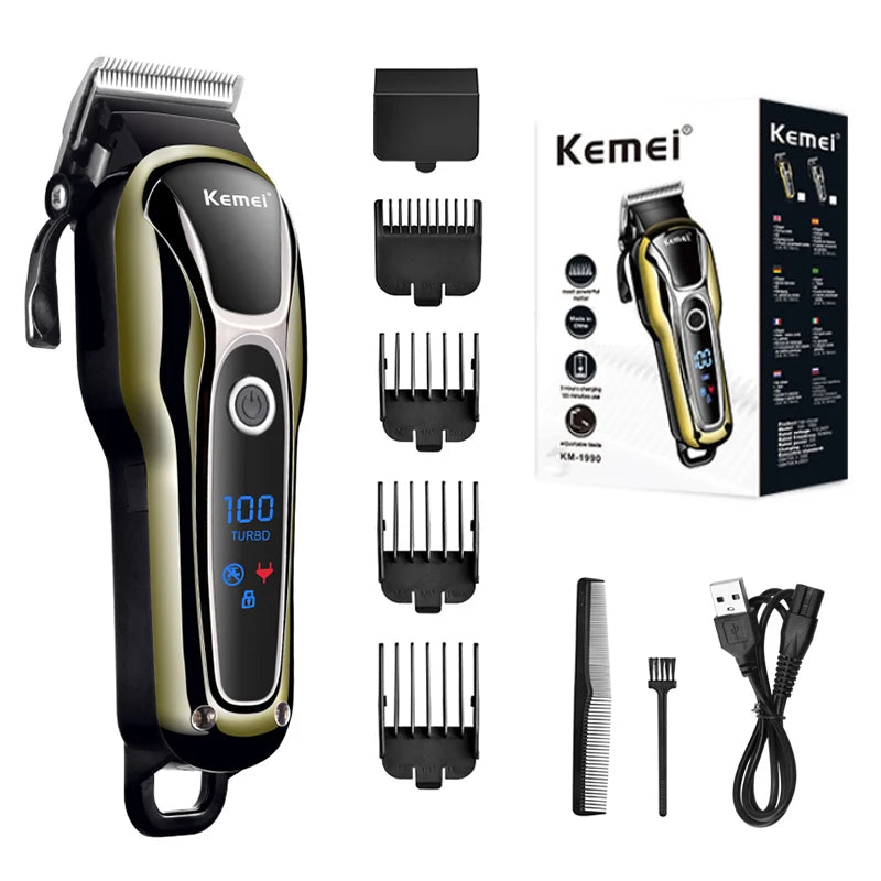 Kemei ProCut Electric Hair Clippers KM-1990