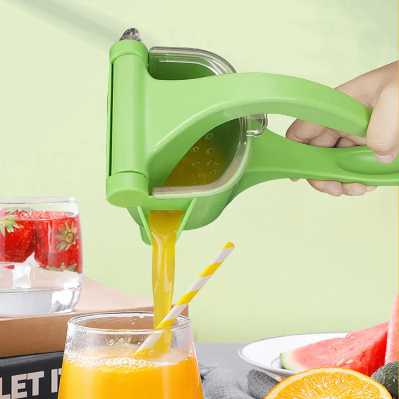 EcoPress Manual Juicer – Handheld Fruit & Veg Squeezer