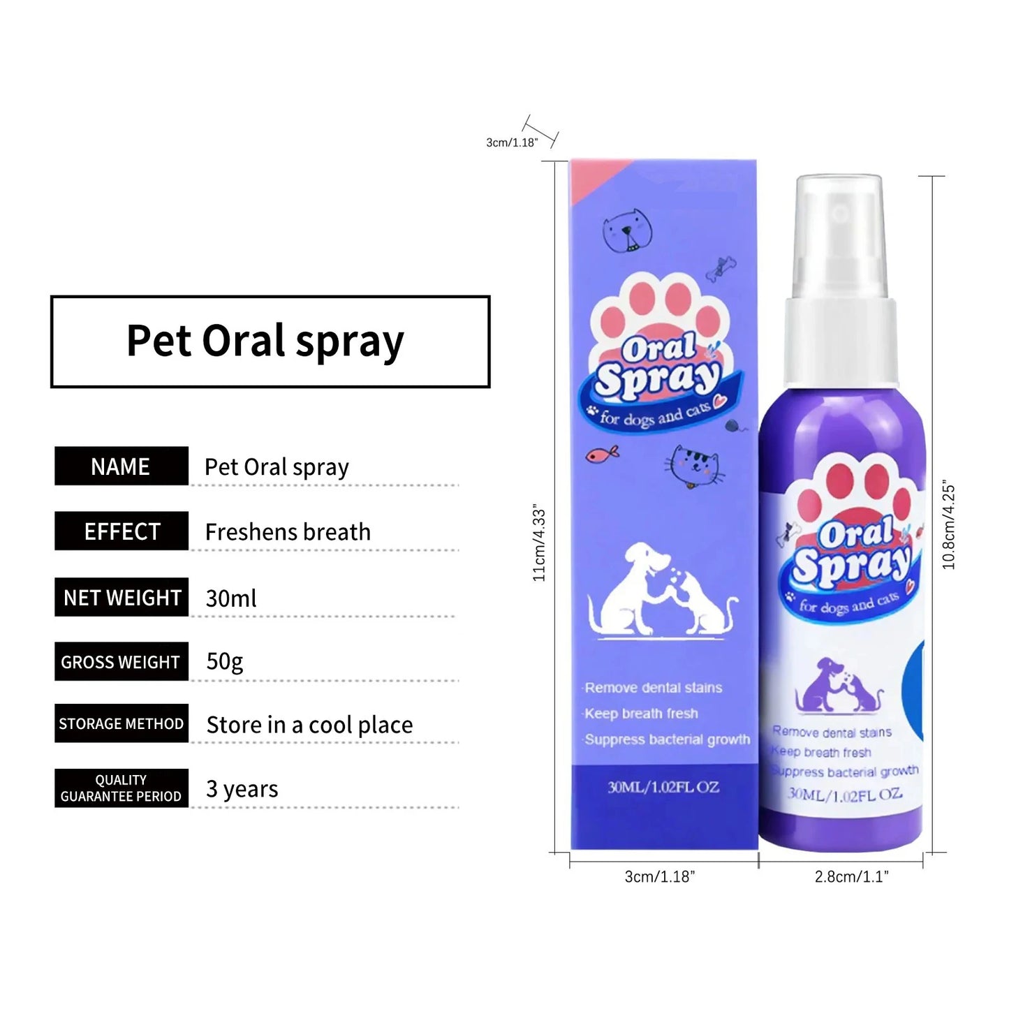 Pearly Paws Pet Breath Freshener