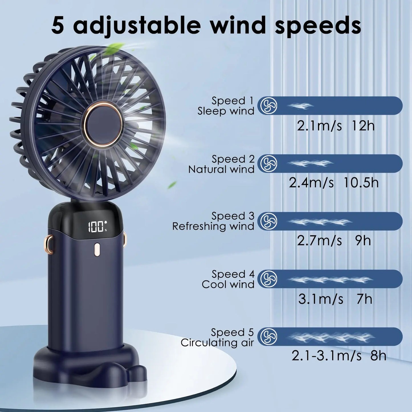 FrostFlow Portable Fan